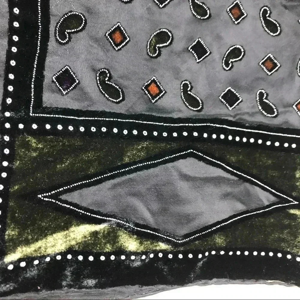Shanghai  Sheer Scarf Silk - Picture 8 of 16